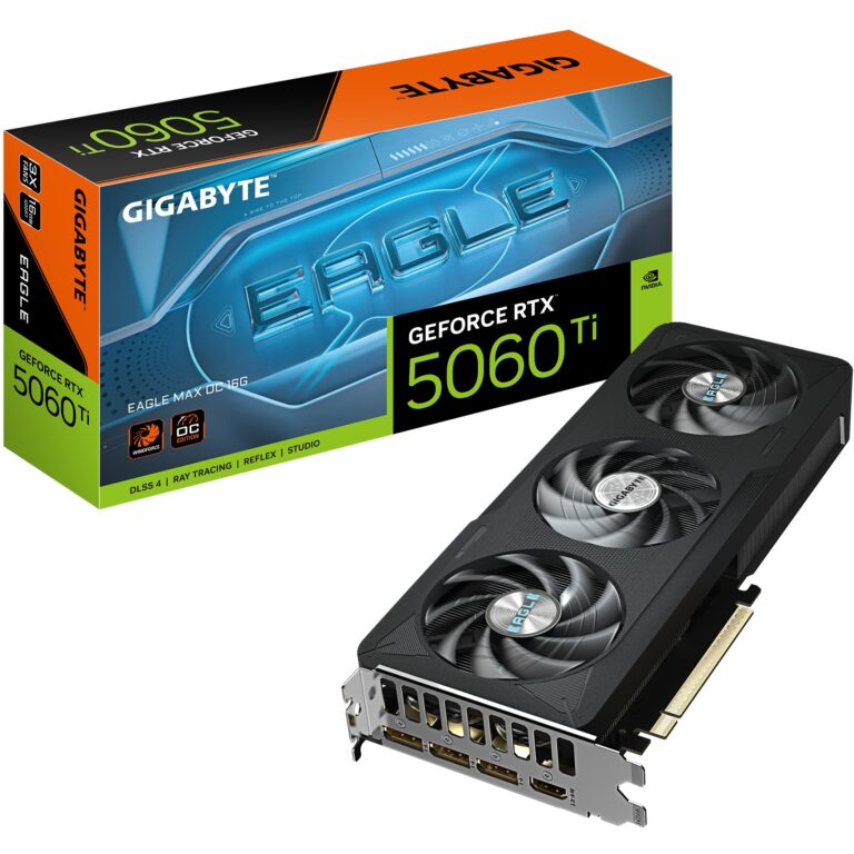 Kartelë grafike NVIDIA RTX5060 TI 16GB Gigabyte Eagle Max OC GDDR7