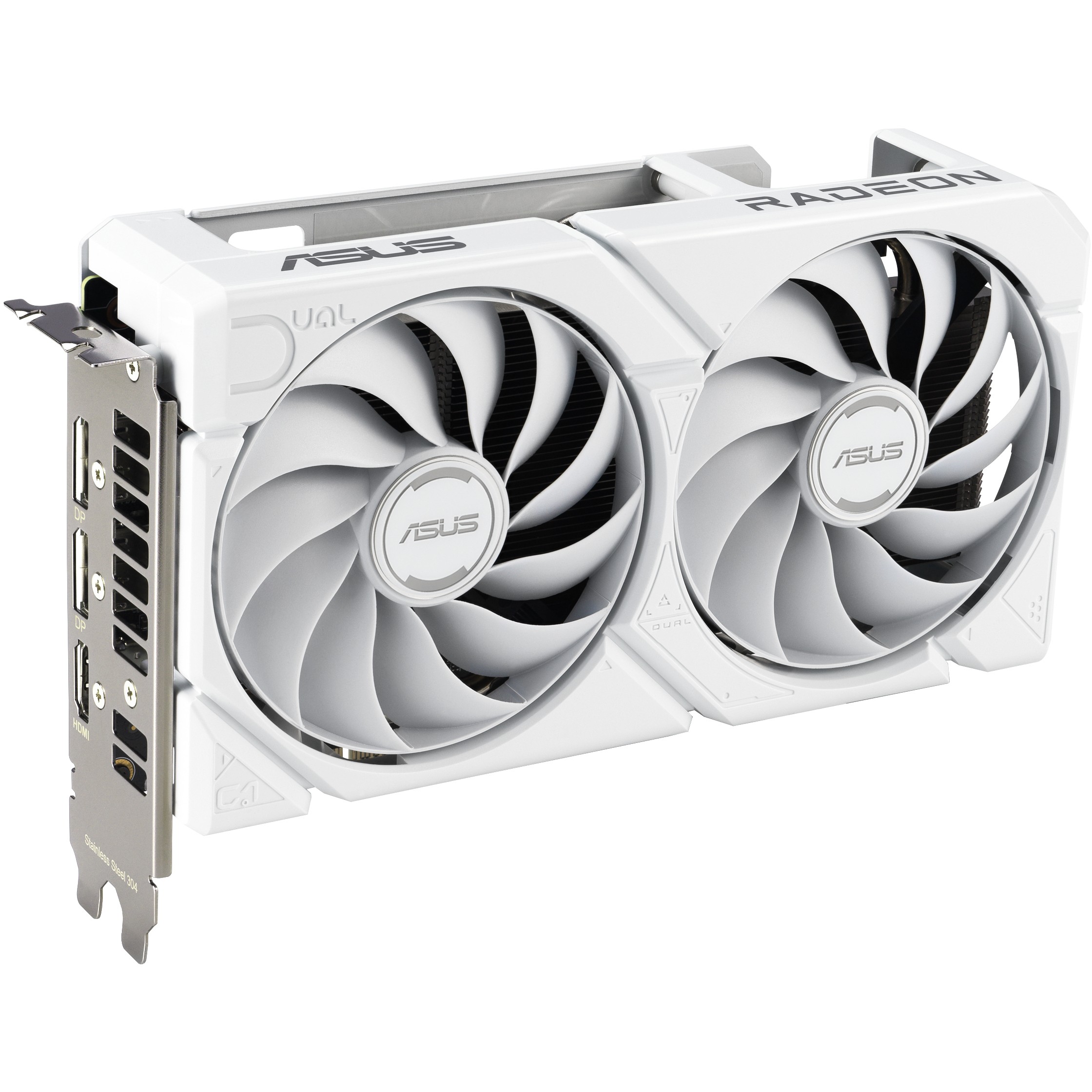 Kartelë Grafike AMD RX 9060 XT 16GB Asus DUAL GDDR6 white - Figura 2