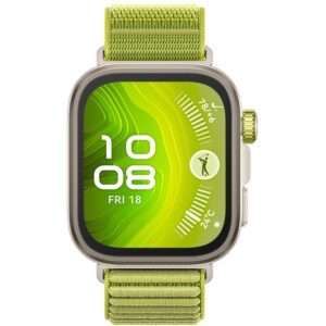 Orë e mençur Huawei Watch Fit 4 Pro – Green Woven Strap