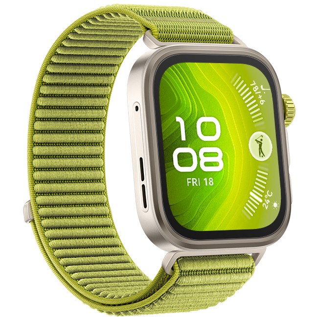 Orë e mençur Huawei Watch Fit 4 Pro – Green Woven Strap - Figura 5