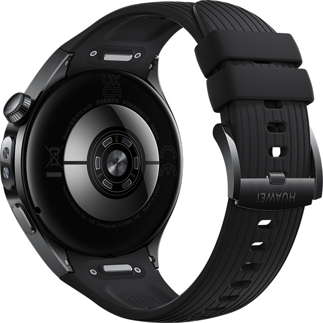 Orë e mençur Huawei Watch 5 (Rates-L19F) Black Fluoroelastomer Strap - Figura 2