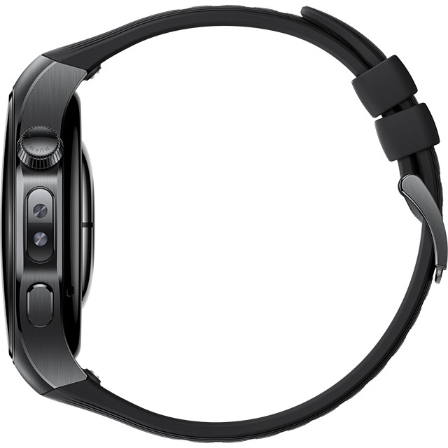 Orë e mençur Huawei Watch 5 (Rates-L19F) Black Fluoroelastomer Strap - Figura 4