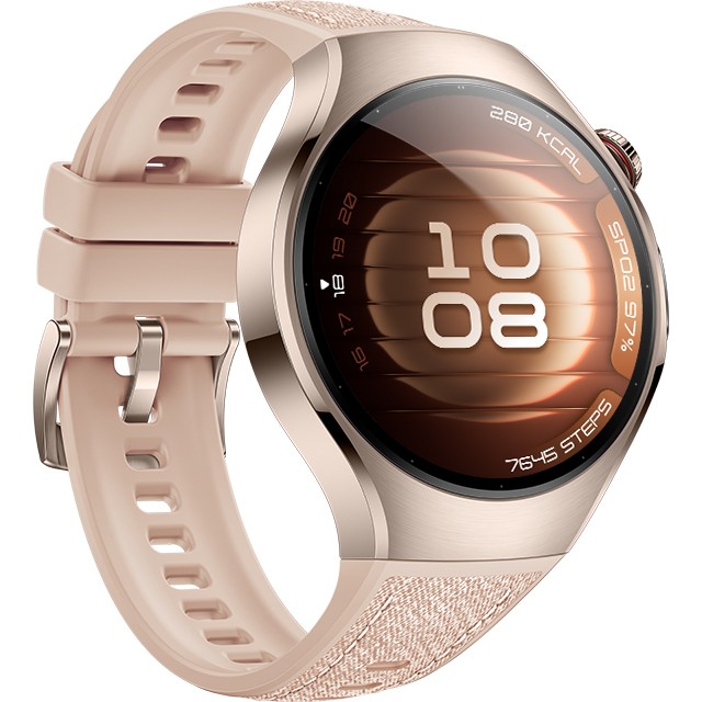 Orë e mençur Huawei Watch 5 42mm (Soc-L29L) Beige Composite Strap - Figura 5