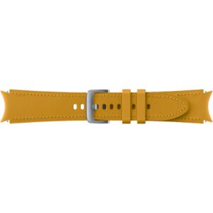 Rrip për orë Samsung Hybrid Leather Band (20 mm. M/L) mustard