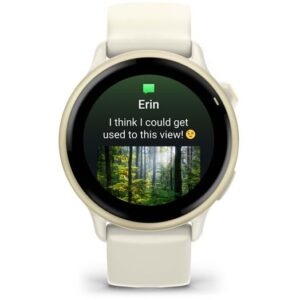 Orë e mençur Garmin vivoactive 6 bone/lunargold alu