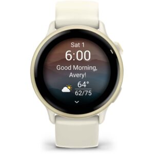 Orë e mençur Garmin vivoactive 6 bone/lunargold alu
