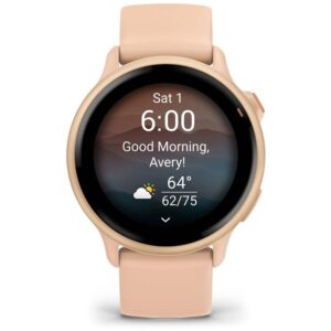 Orë e mençur Garmin vivoactive 6 – Dawn Pink / Dawn Pink