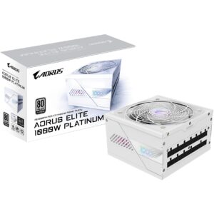 Furnizues Energjie PSU 1000W GIGABYTE AORUS ELITE AE1000PM PG5 80+ Platinum White