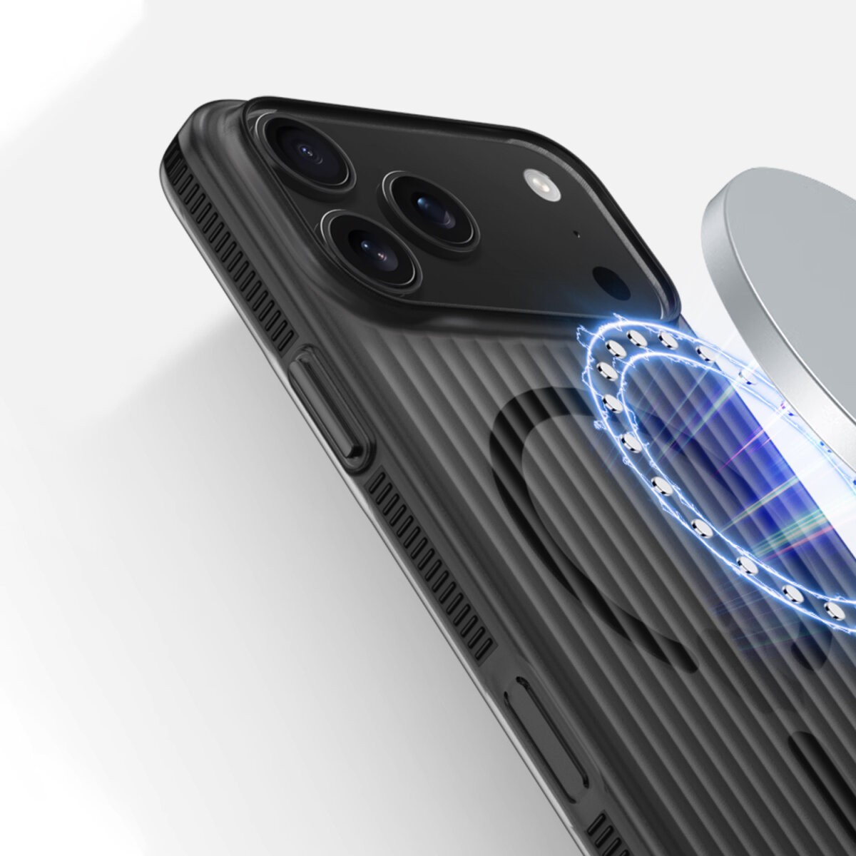 Aksesorë për telefon 4smarts Design Case Aero for iPhone 17 Pro Max - Zezë - Figura 5