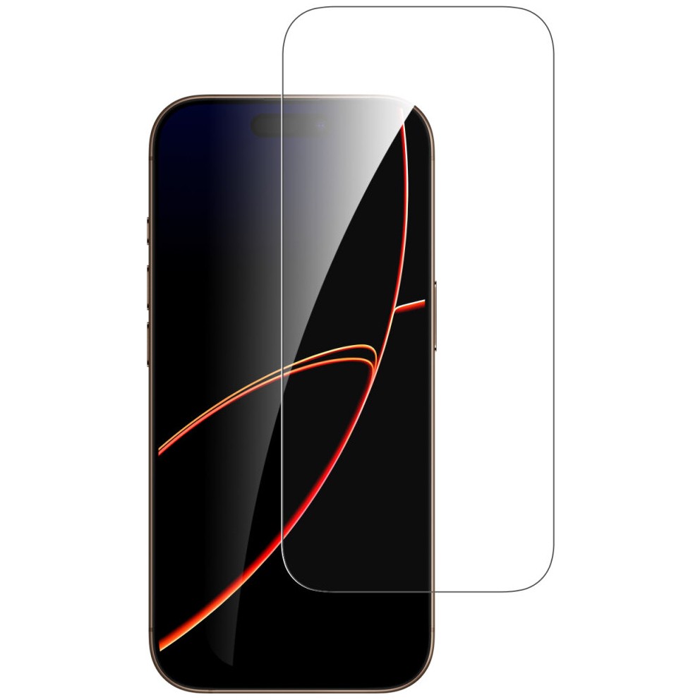 Aksesorë për telefon 4smarts Second Glass Screen Protector with Mounting Frame / for iPhone 17 Pro - Transparente