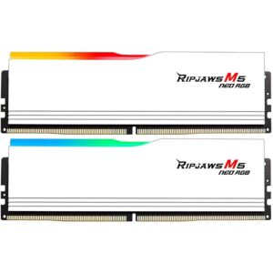 RAM Memorie G.SKILL Ripjaws M5 Neo DDR5-6000 CL30 / 64GB (2x32GB) / DIMM / AMD EXPO - Bardhë