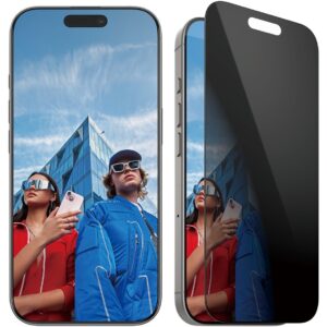 Aksesorë për telefon PanzerGlass Wide Fit / for iPhone 16 Pro - Privacy Screen Protector Ultra