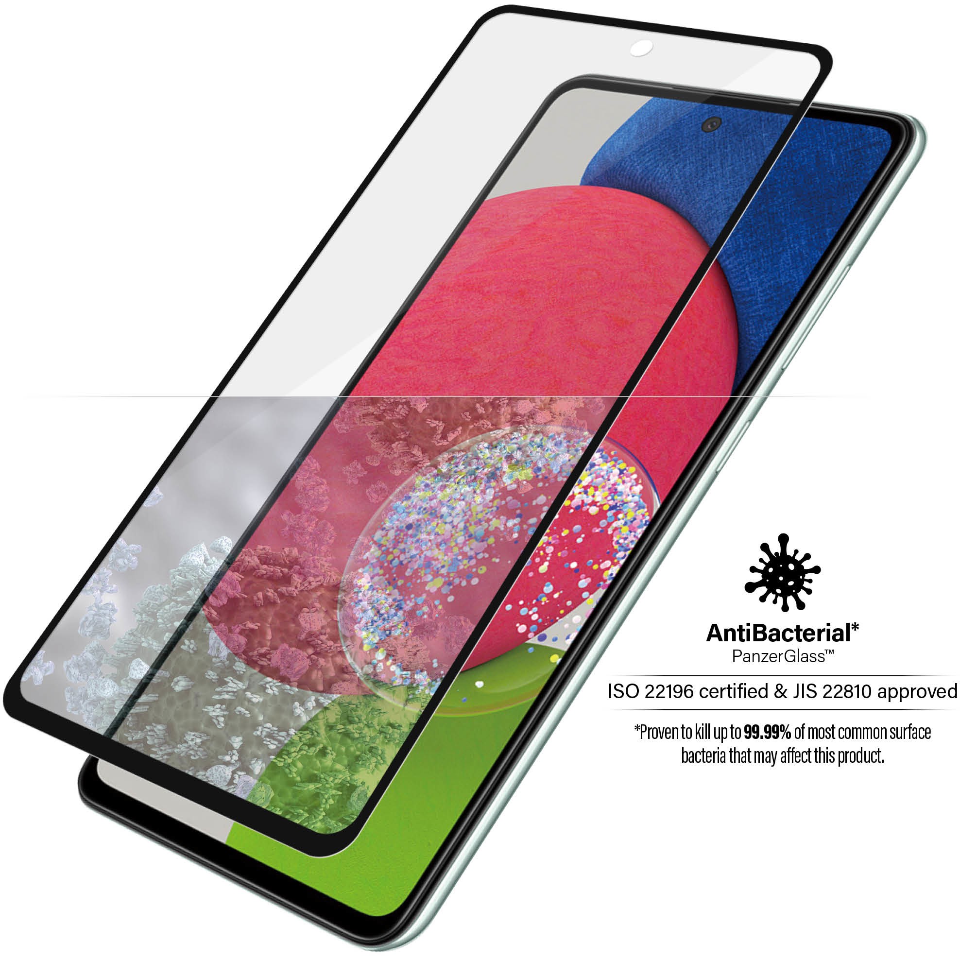 Aksesorë për telefon PanzerGlass E2E / Samsung Galaxy A52 / A52 5G / A52s / A53 5G – Antibakterial