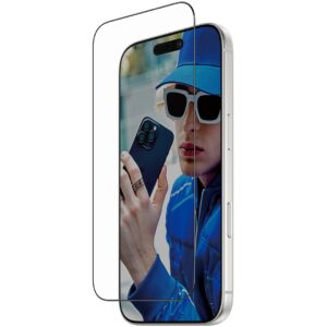 Aksesorë për telefon PanzerGlass Screen Protector / Ultra-Wide Fit with FastFit / for iPhone 17 Pro - Kornizë e zezë / Transparente