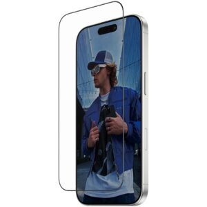 Aksesorë për telefon PanzerGlass Screen Protector / Ultra-Wide Fit with FastFit / for iPhone 17 - Kornizë e zezë / Transparente