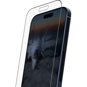 PanzerGlass Stealth Screen Protector with Black Frame for iPhone 17 Pro Max / Ultra-Wide Fit with FastFit