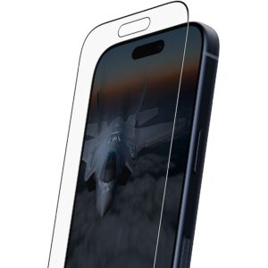 PanzerGlass Stealth Screen Protector with Frame for iPhone 17 Pro / Ultra-Wide Fit with FastFit in-a-box - Zezë