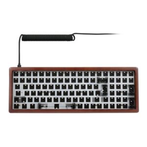 Barebone për tastierë gaming Sharkoon Skiller SGK50S2 Wood – Druri 6