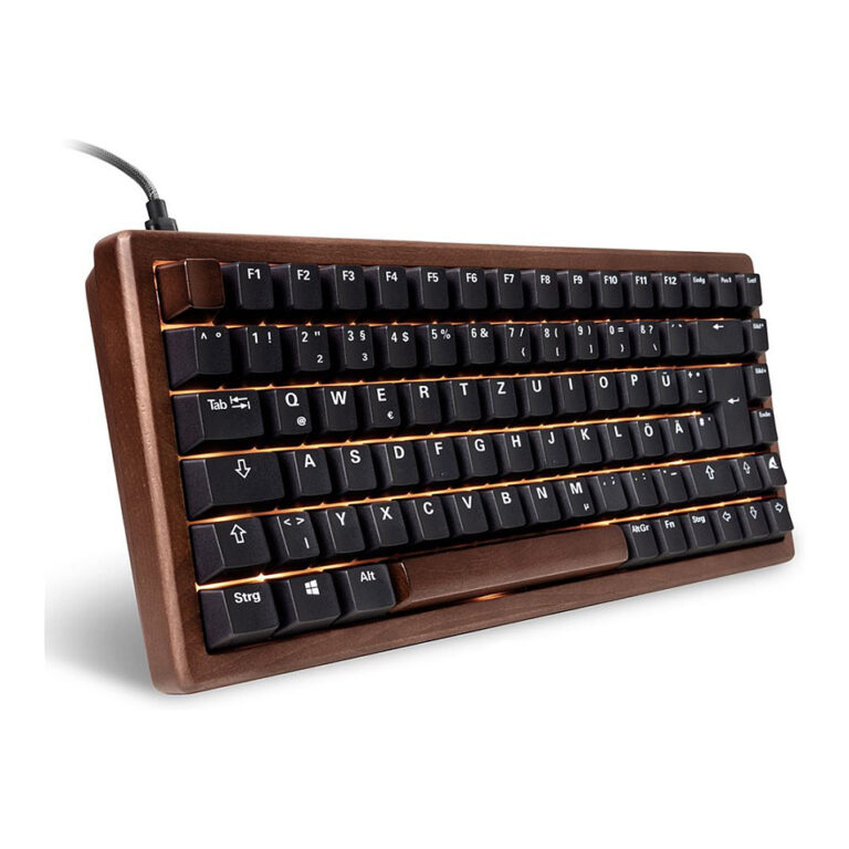 Tastierë Gaming Sharkoon Skiller SGK50S3 Wood / QWERTZ German - Zezë