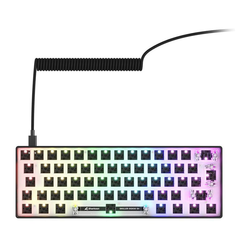 Tastierë Gaming Sharkoon Skiller SGK50S4 Gen2 – Zezë/Bardhë - Figura 2