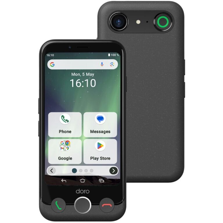 Doro Aurora A10 / Grafit + Wireless Charging Station