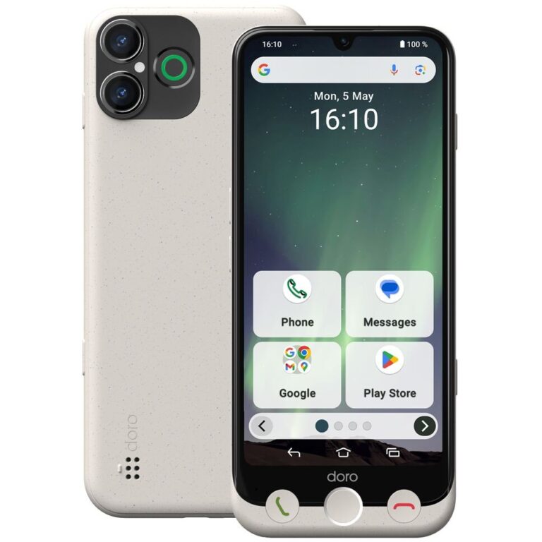 Doro Aurora A30 / Grafit + Wireless Charging Station