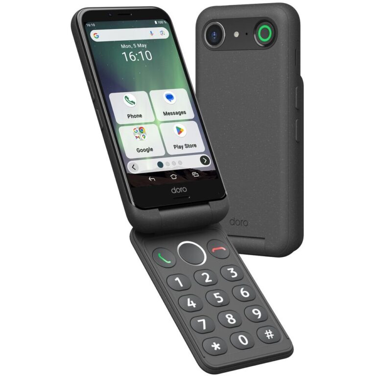 Doro Aurora A20 / Grafit + Wireless Charging Station