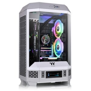 Kasë Mini Thermaltake The Tower 300 – Bardhë