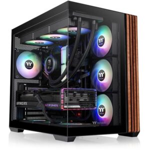 Kasë Midi Thermaltake View 380 WS / ARGB – Zezë