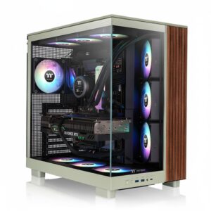 Kasë Midi Thermaltake View 380 XL WS / ARGB – Gjelbër