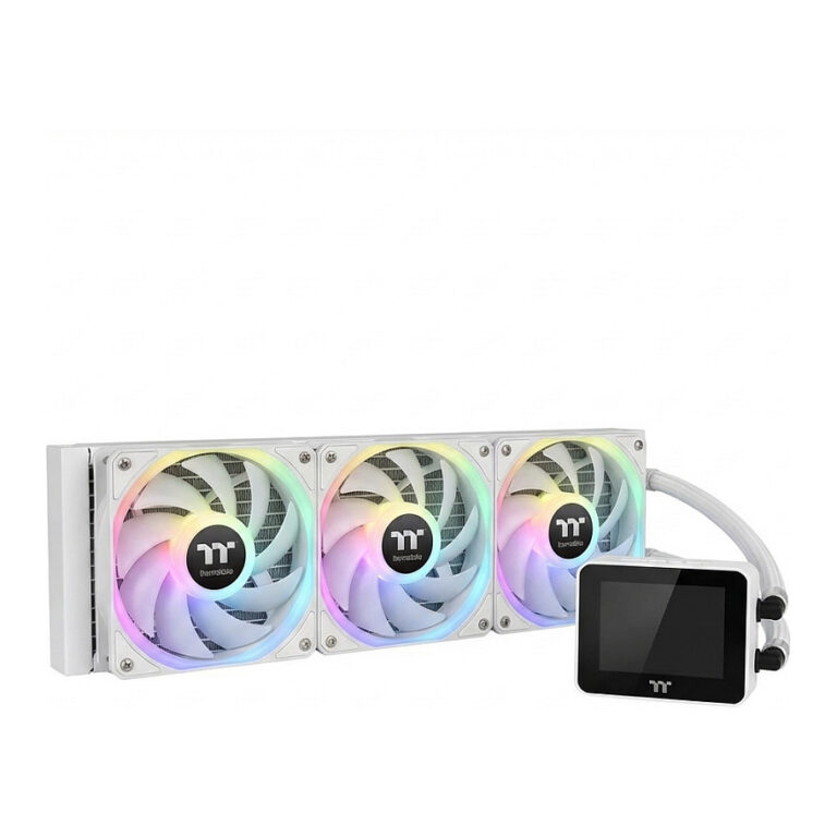 Ftohës për Procesor 360mm Thermaltake MAGCurve 360 Ultra All-In-One Liquid Cooler System ARGB – Snow Edition (Bardhë)