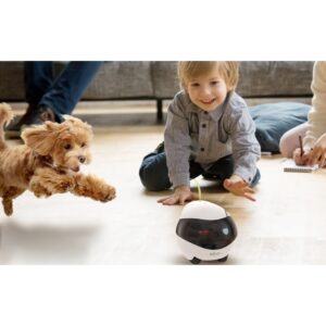 Robot Kamerë ENABOT EBO Air – Robot me kamerë 1080p, ndjekje me inteligjencë artificiale (AI) - e bardhë