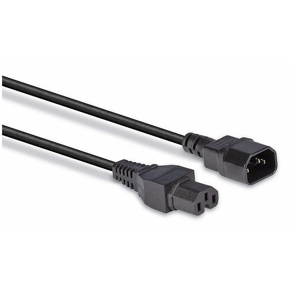 Kabllo për Furnizim me Energji LINDY Cable / 2m / IEC C14 → IEC C15 (Hot Condition) - Zezë - Figura 3