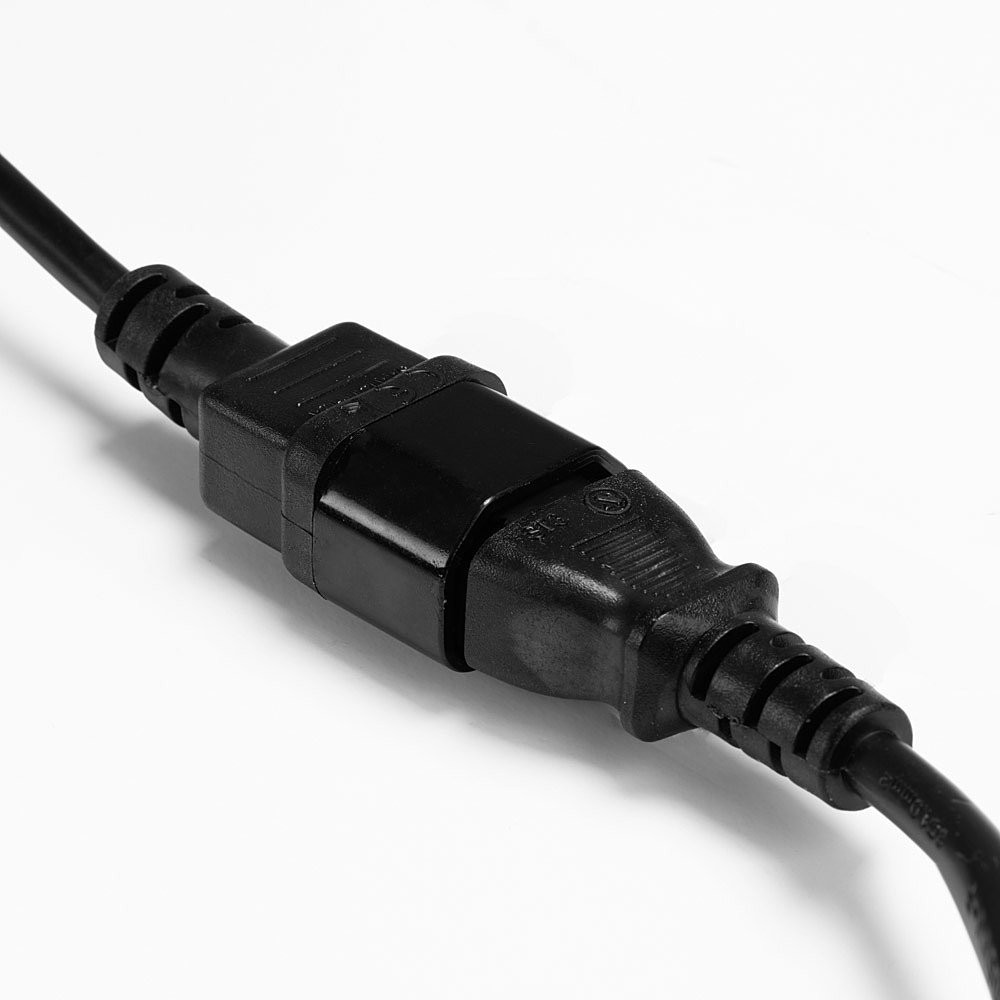 Kabllo për Furnizim me Energji LINDY Cable / 1m / IEC C14 → IEC C13 - Zezë - Figura 5