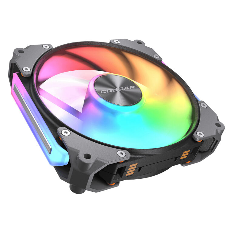 Ftohës për Kasë COUGAR Apolar / ARGB / Reverse Blade / 120mm - Zezë