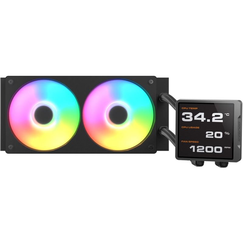 Ftohës për Procesor COUGAR Poseidon Vistek Pro 240 ARGB / CPU Liquid Cooler - Zezë