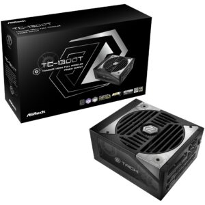 Furnizues Energjie 1300W ASRock Taichi Series TC-1300T 1300W ATX 80+ Titanium E zeze