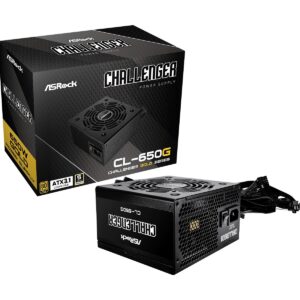 Furnizues Energjie 650W ASRock Challenger Series CL-650G 650W ATX 80+ Gold E zeze