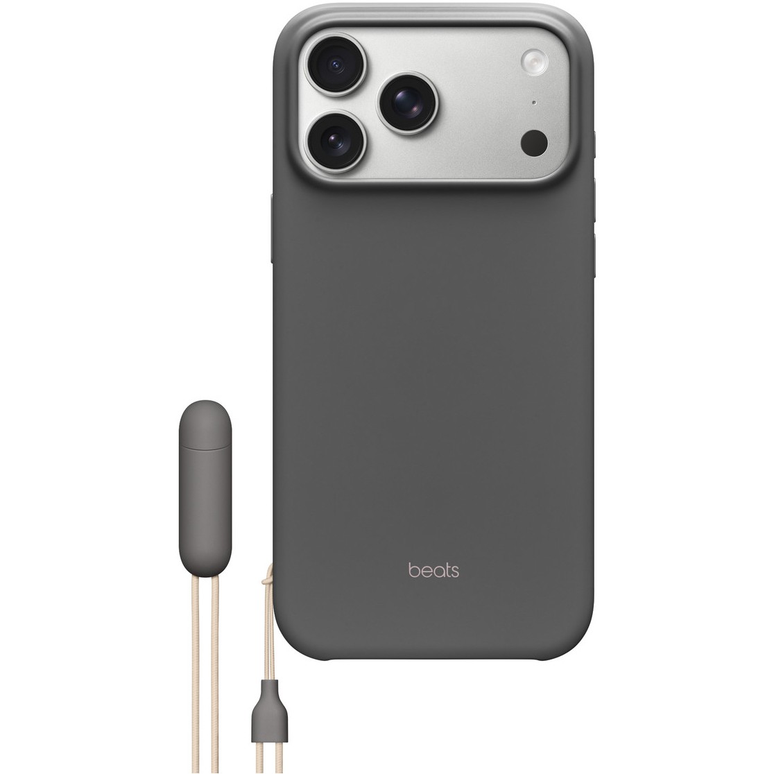 Beats Kickstand Case iPhone 17 Pro Max with MagSafe and Camera Control (Granite Gray)