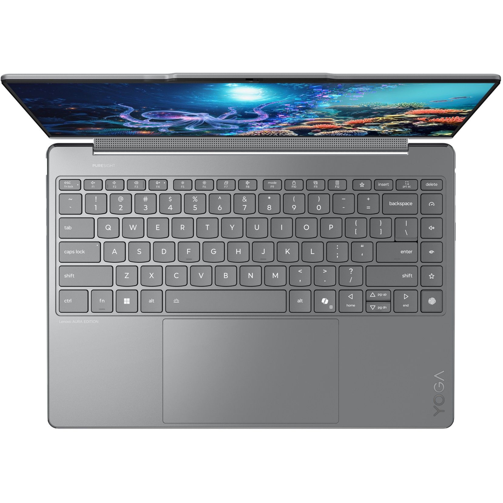 Laptop Lenovo Yoga 9 2-in-1 14ILL10 / Ultra 7-258V / 32GB LPDDR5 / 1TB / 14" WQUXGA OLED Touch / Intel Arc Graphics 140V / Gri - Figura 3