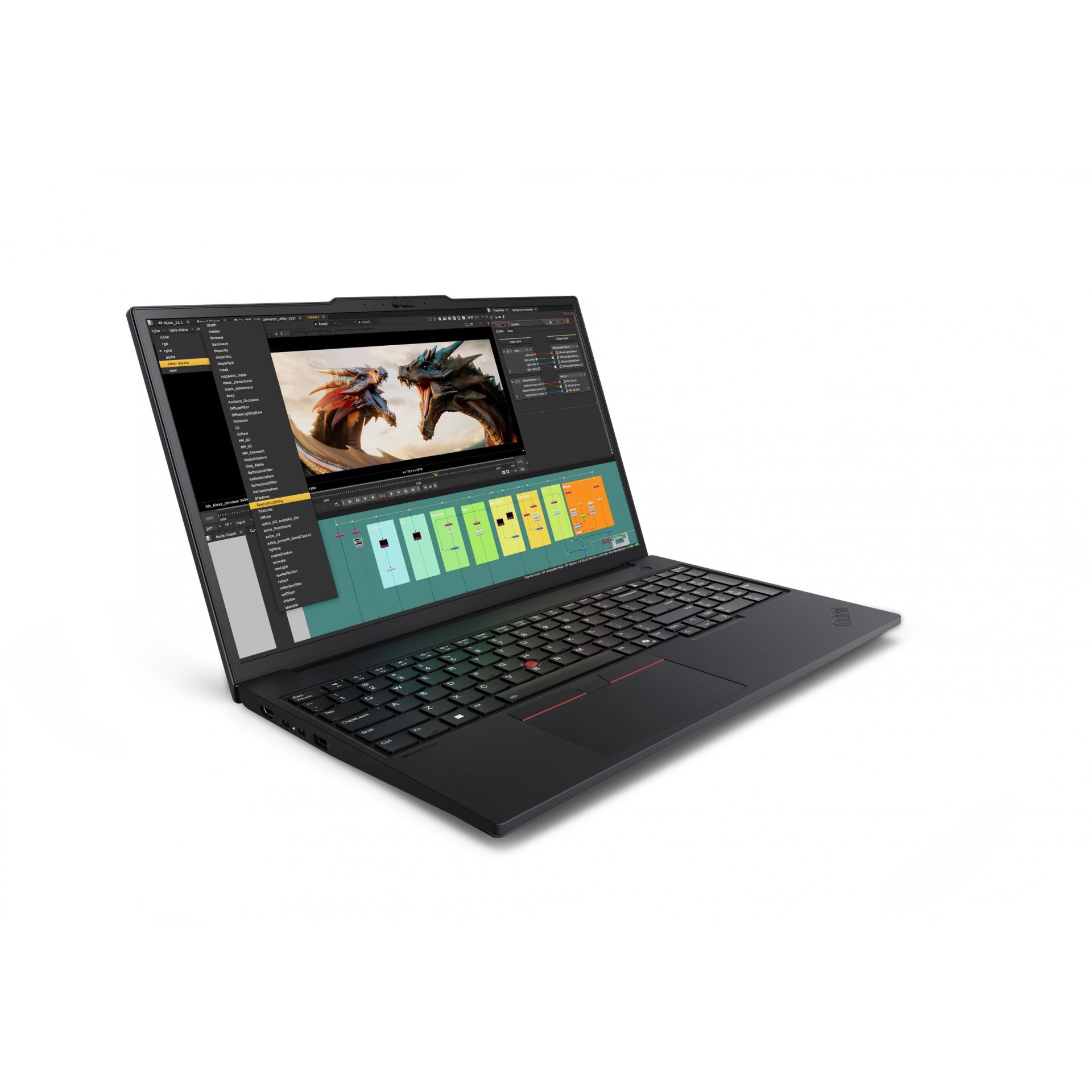 Laptop LENOVO ThinkPad P16s G4 / Ultra 9-285H / 64GB DDR5 / 1TB / 16" WUXGA IPS LED / Intel Arc 140T / Zezë - Figura 3