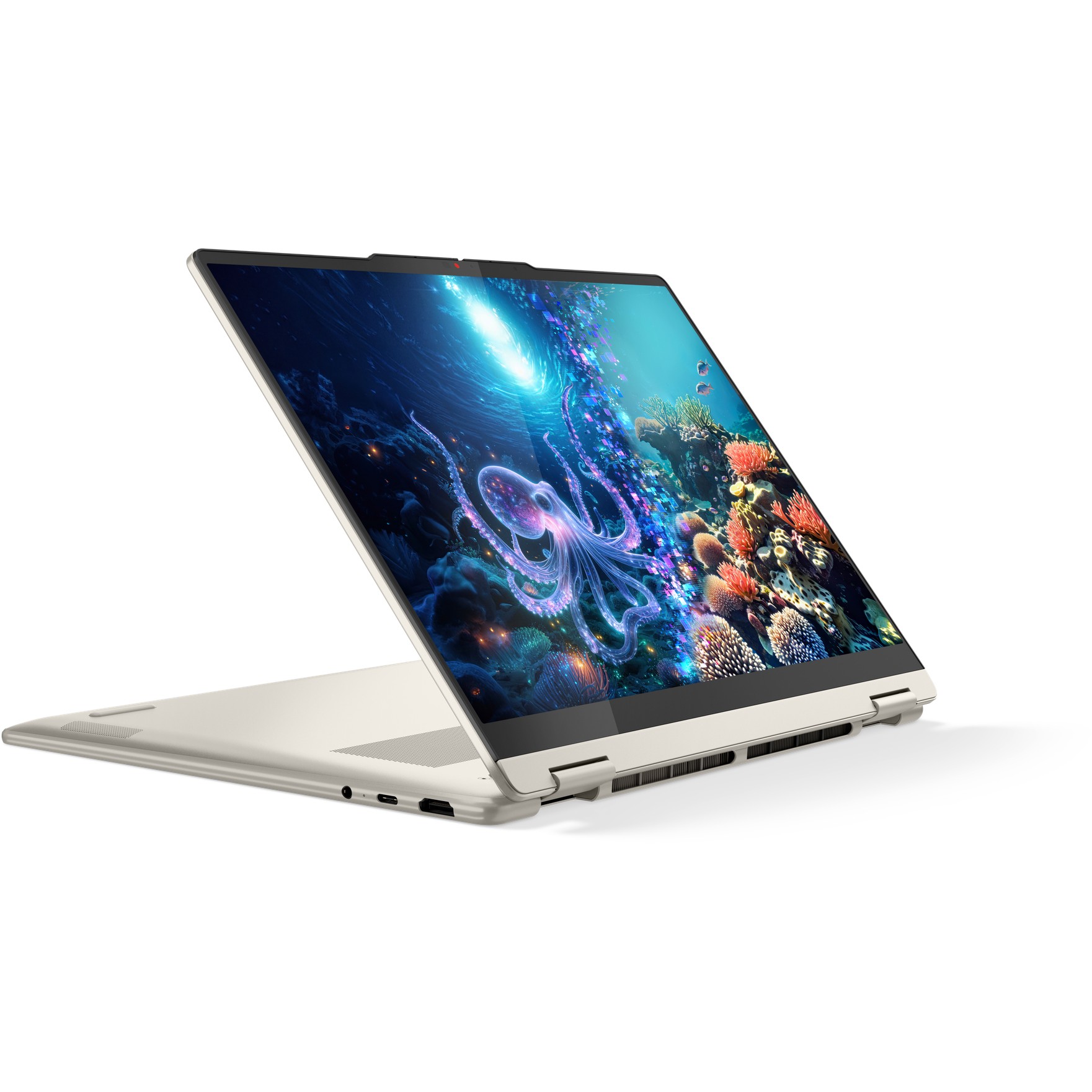 Laptop Lenovo Yoga 7 2-in-1 14AKP10 83JR002VGE / Ryzen AI 7 350 / 16GB LPDDR5 / 1TB / 14" 2.8K OLED / AMD Radeon 860M / Gri - Figura 2