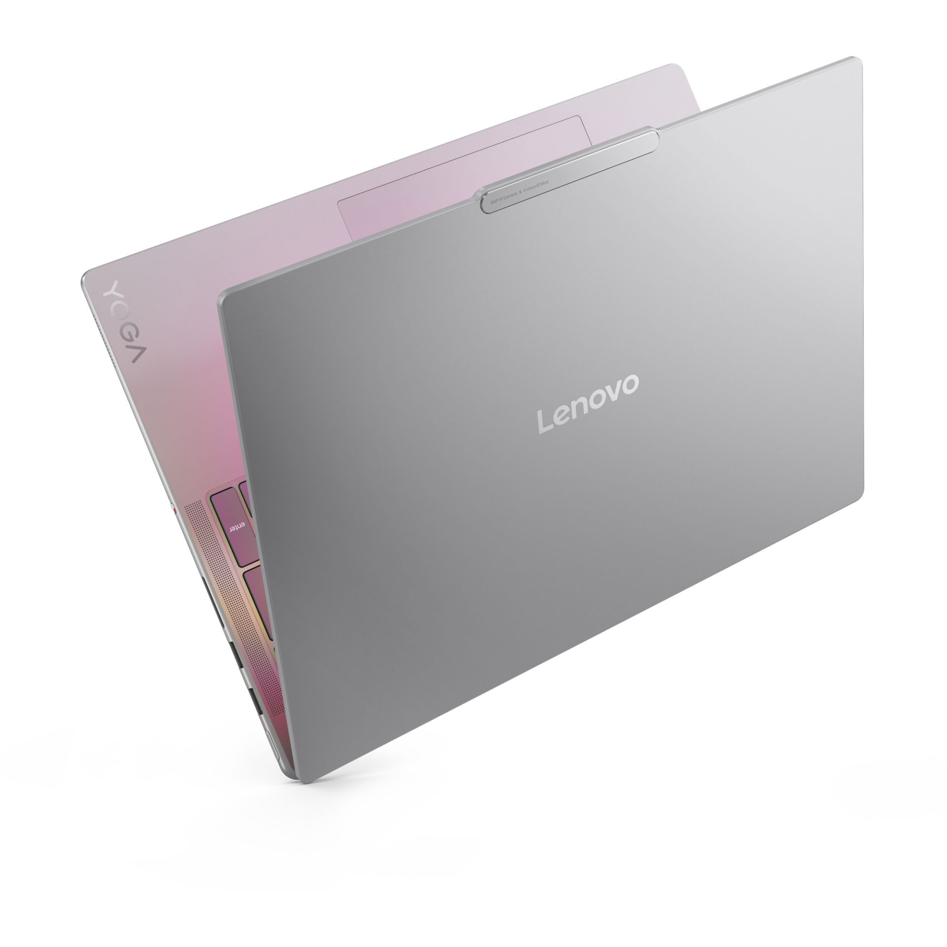 Laptop Gaming Lenovo Yoga Pro 9 Aura Edition 16IAH10 / Ultra 9-285H / 64GB LPDDR5 / 2TB / 16" 3.2K OLED Touchscreen / RTX 5070 8GB / Gri - Figura 4