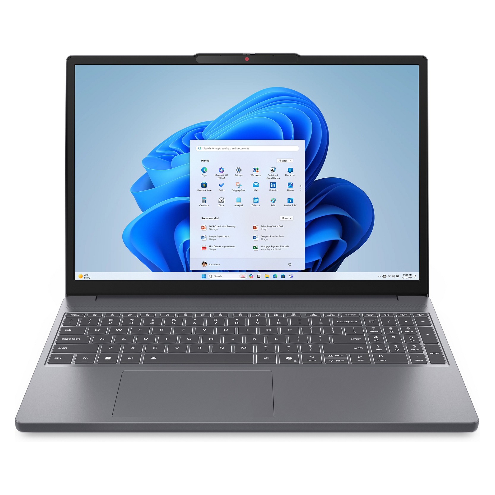 Laptop Lenovo IdeaPad Slim 3 15AHP10 / RYZ7 8840HS / 16GB DDR5 / 1TB / 15.3″ WUXGA IPS AG 60Hz / AMD Radeon 780M – Gri