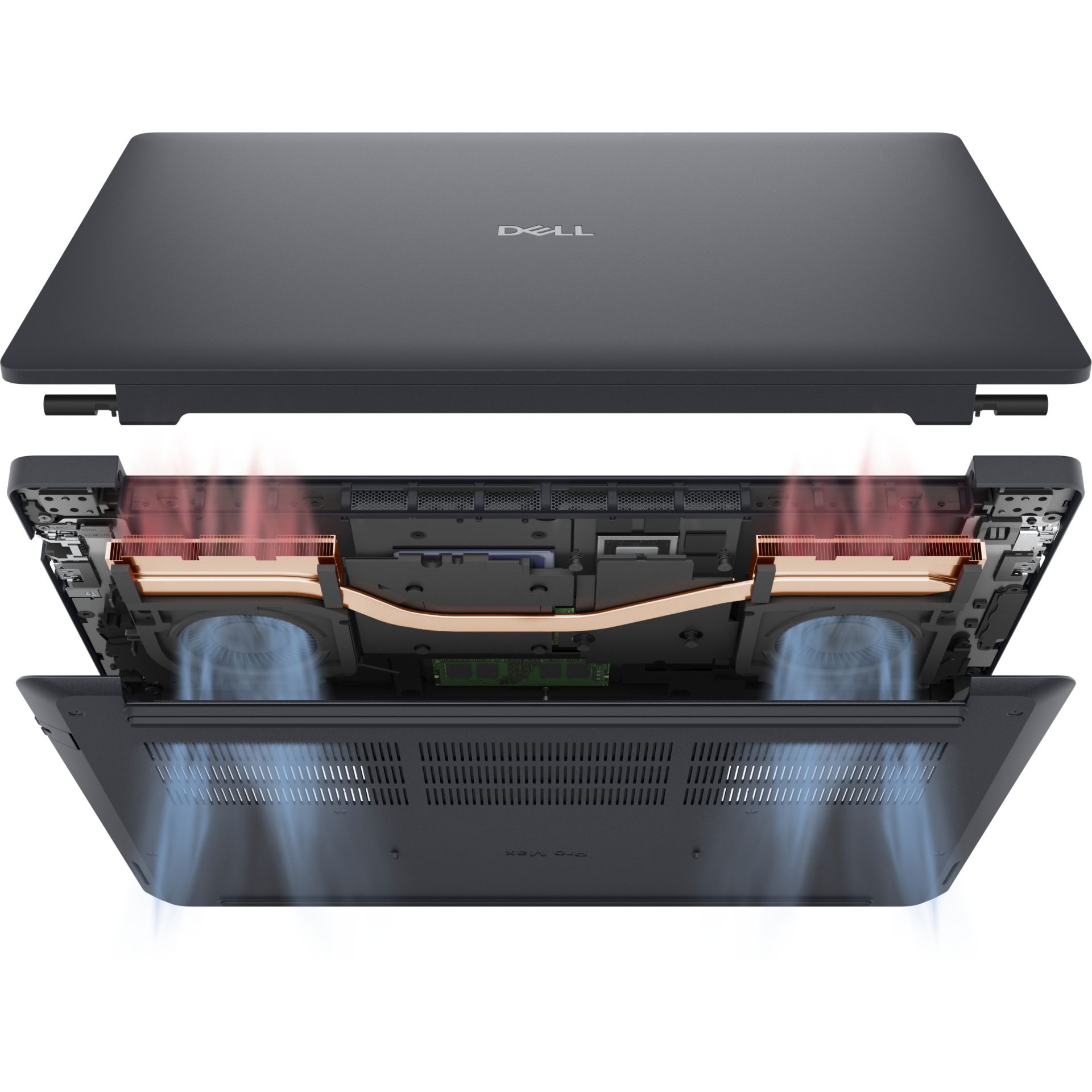 Laptop Gaming Dell Pro Max 16 MC16250 / Ultra 7- 265H / 64GB DDR5 / 1TB / 16" Full HD+ WVA / RTX 1000 8GB / Zezë - Figura 10