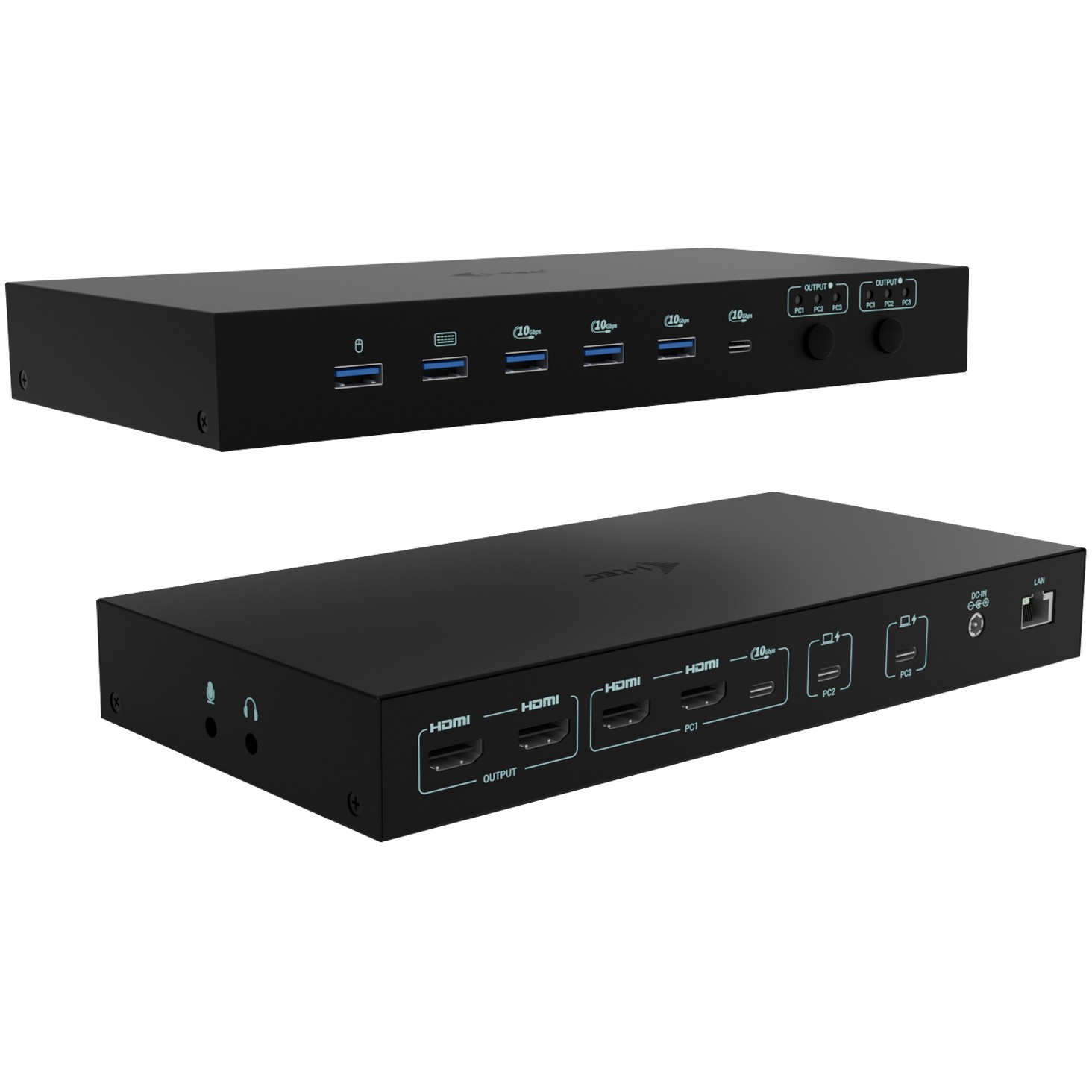 Docking Station I-TEC KVM USB-C - Zezë