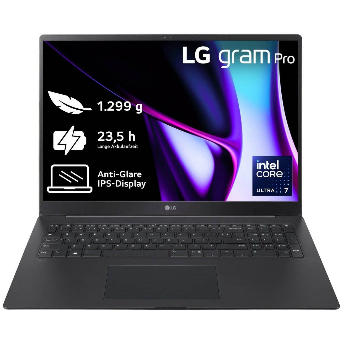 Laptop LG gram Pro 17Z90SP-G.AA78G / Ultra 7-155H / 16GB LPDDR5 / 1TB / 17" WQXGA IPS / Intel Arc Graphics /Zezë