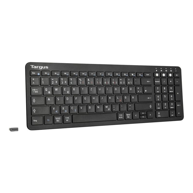 Tastierë pa kabllo TARGUS Antimicrobial Bluetooth Universal Keyboard / Cross‑platform – Zezë - Figura 3