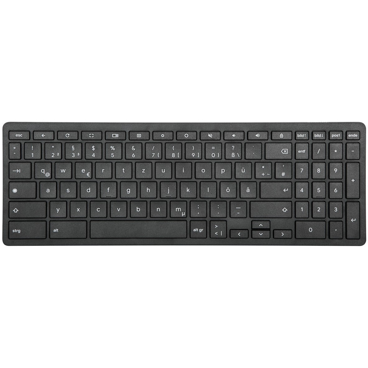 Tastierë Pa kabllo TARGUS Antimicrobial / QWERTZ DE Layout / Bluetooth – Zezë - Figura 2