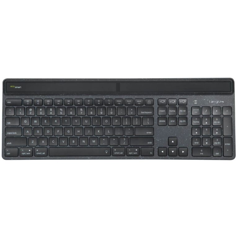 Tastierë Pa kabllo TARGUS EcoSmart Antimicrobial / AZERTY FR Layout / Bluetooth 5.0 – Zezë